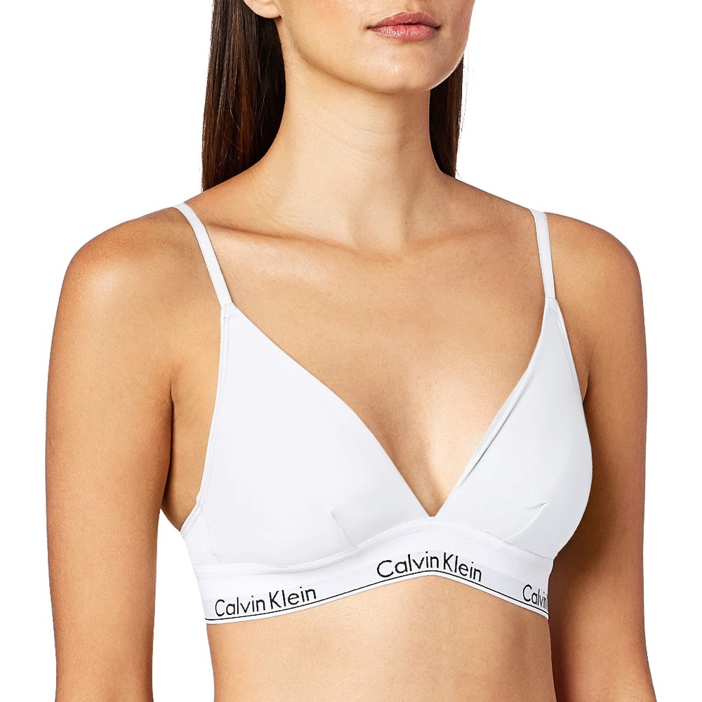 White Calvin Klein Bra Top